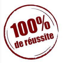 Taux de réussite 100.00 %